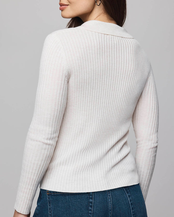 Georgie Cashblend Two-Way Zip Sweater | Splendid