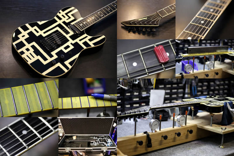 Fernandes TE-240HT - フレットすり合わせ