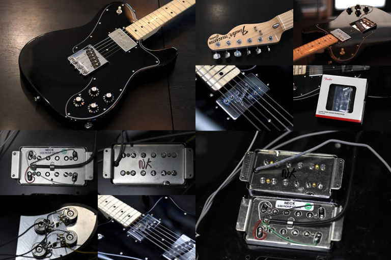 Fender 70s Telecaster Custom - CuNiFe ピックアップ交換
