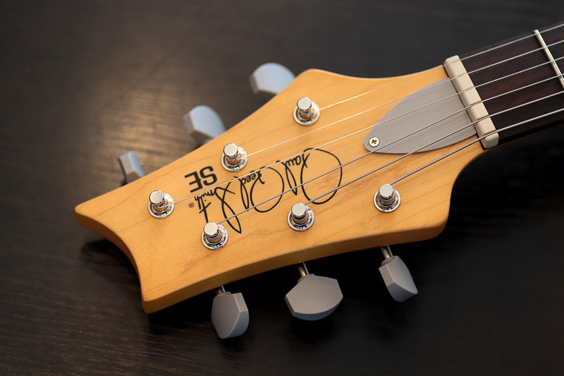 PRS SE Silver Sky – ロック式ペグ、POT・ワイヤリング・ナット交換