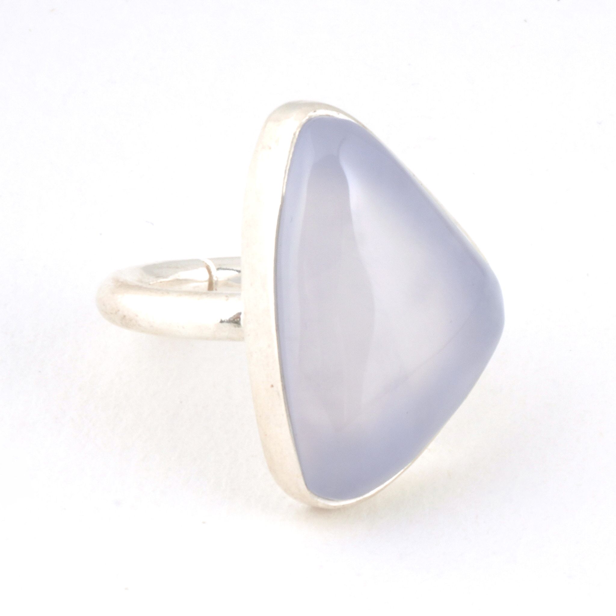 ブルーカルセドニー｜シルバー925 天然石リング Mahika マヒカ – MAYGLOBE