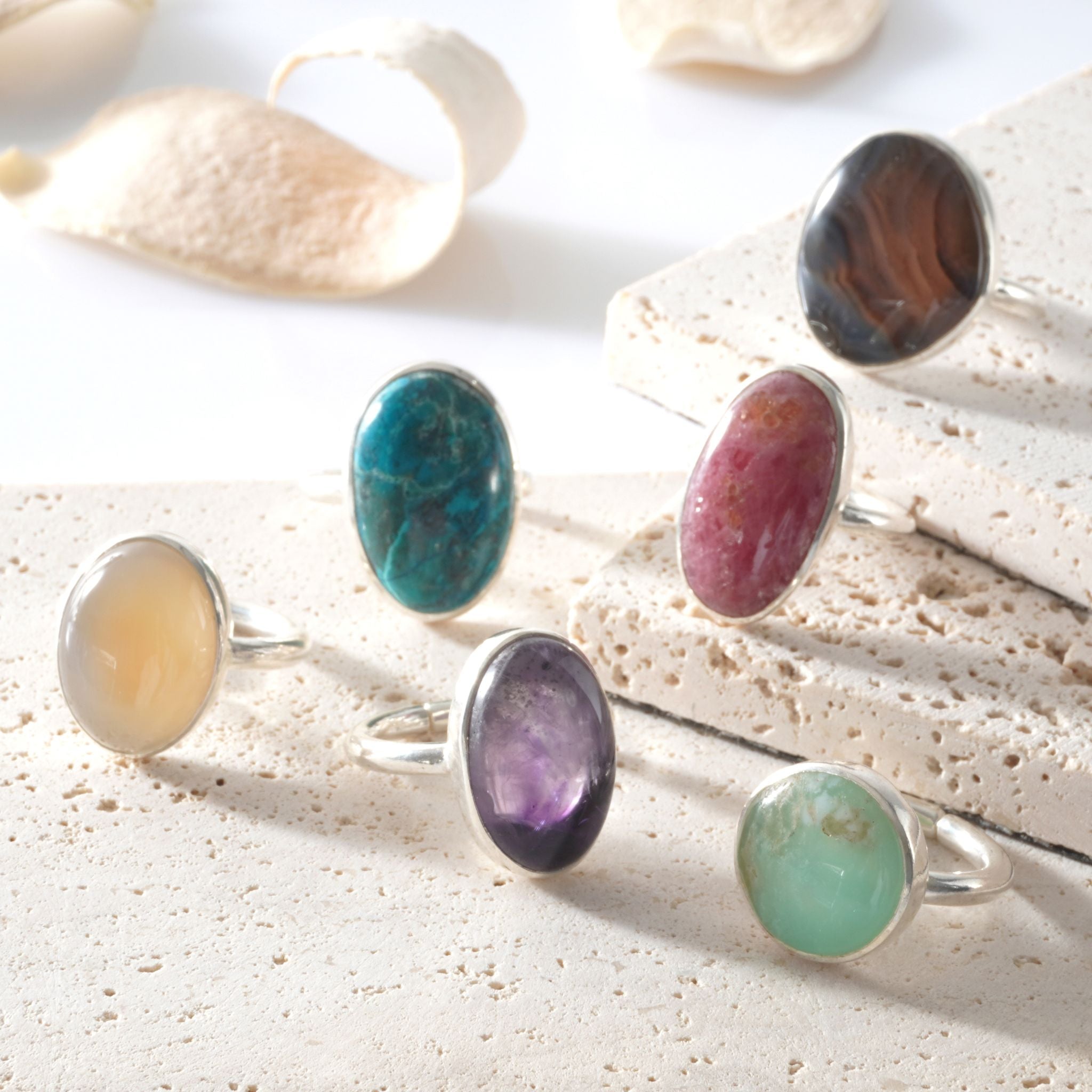 アズライトマラカイト｜シルバー925 天然石リング Mahika マヒカ