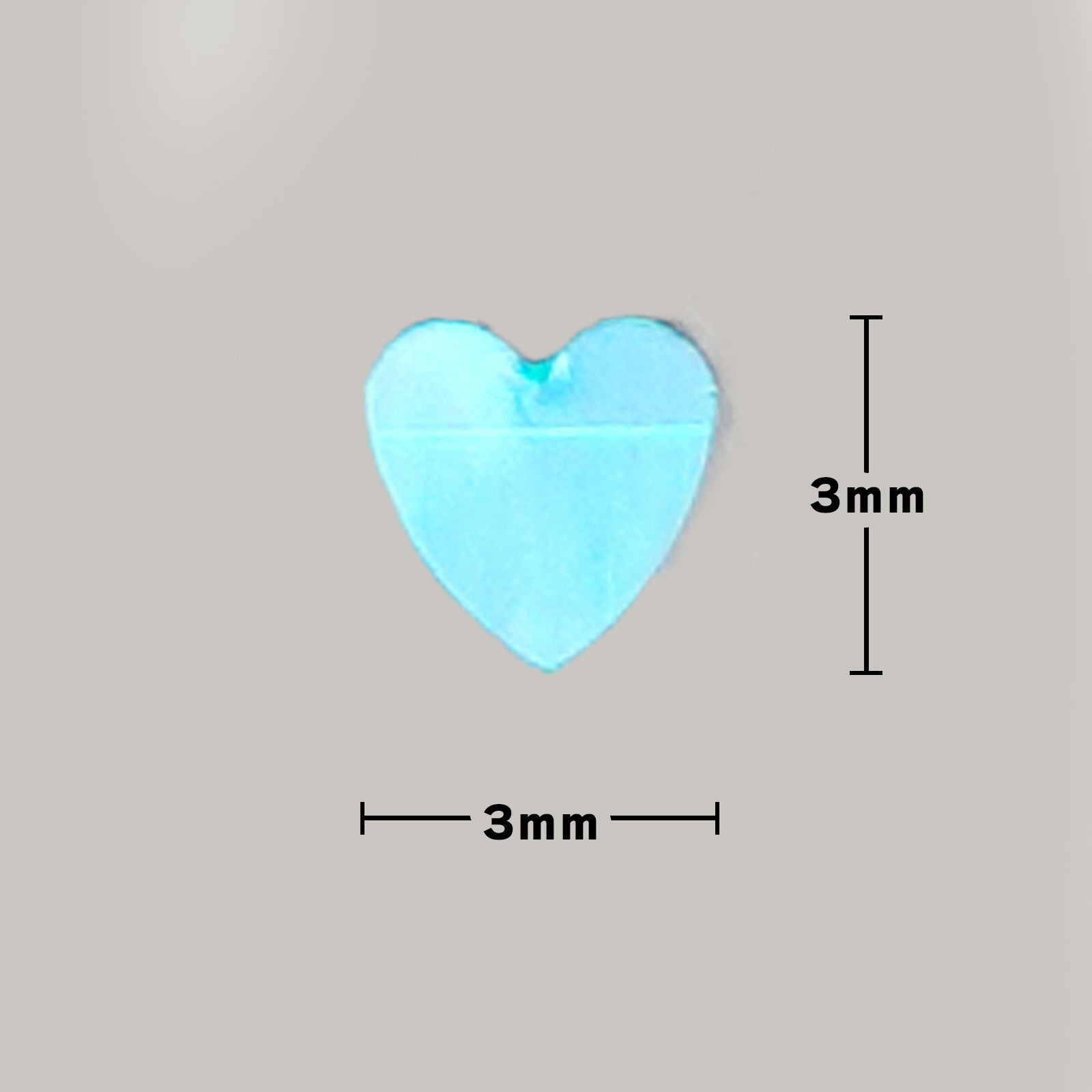 3mmホロハートホログラム【全12色】*ハピホロシリーズ* | 【サルル
