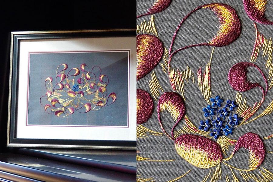 作家・愛好者にインタビュー 刺しゅうと、わたしと。 刺しゅう師範