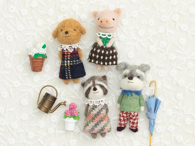 CRAFTINGマガジン 羊毛フェルト作家 Fluffy Maryさんインタビュー