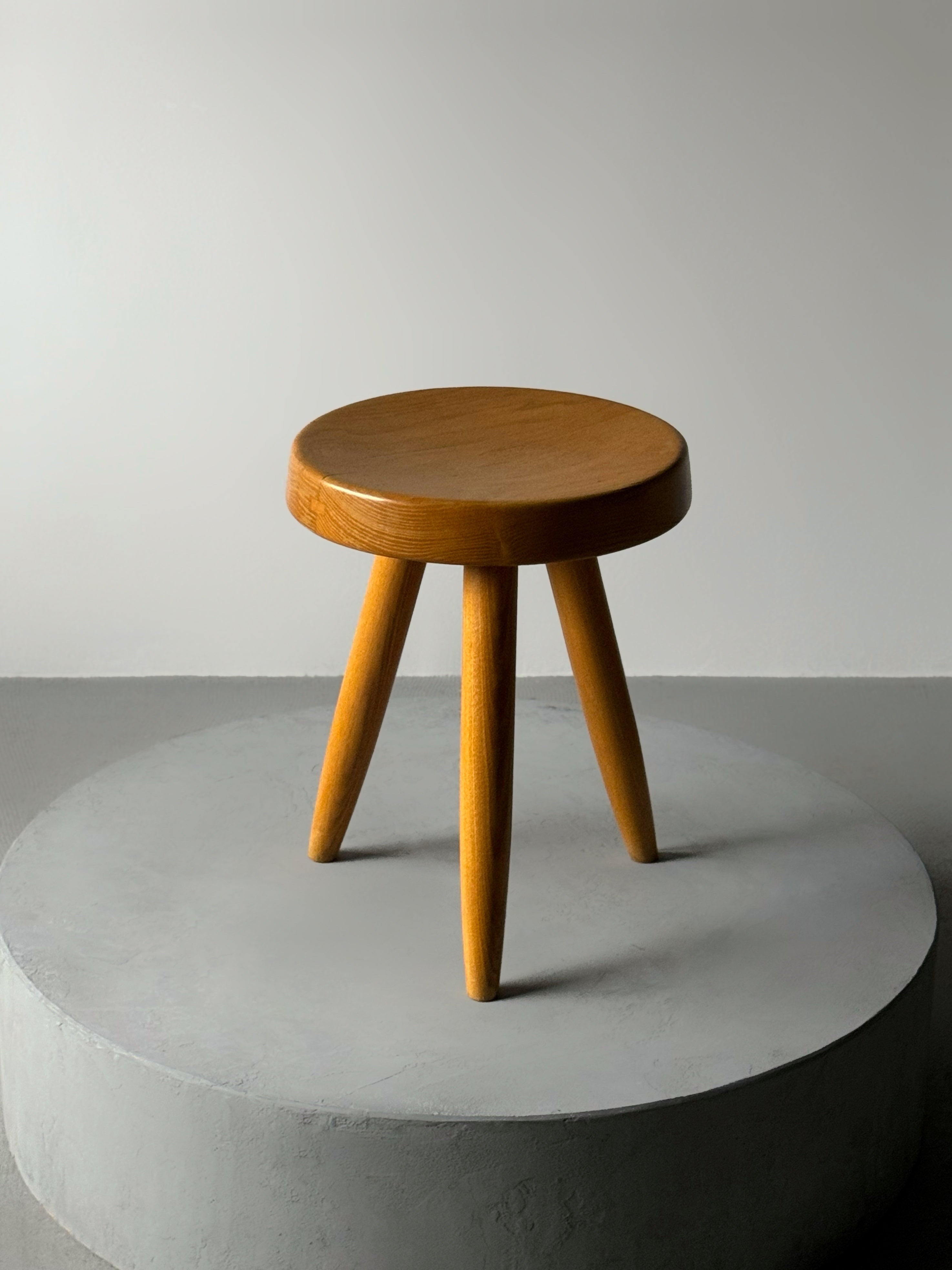 High Berger stool Designed by Charlotte Perriand