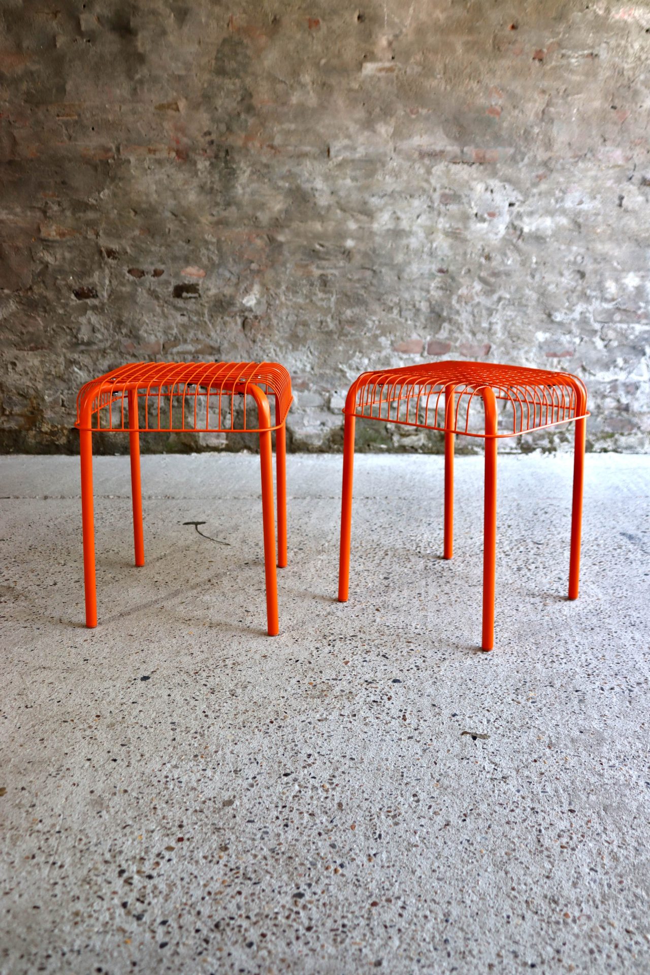 IKEA - Västerön - Orange Stool - 2015