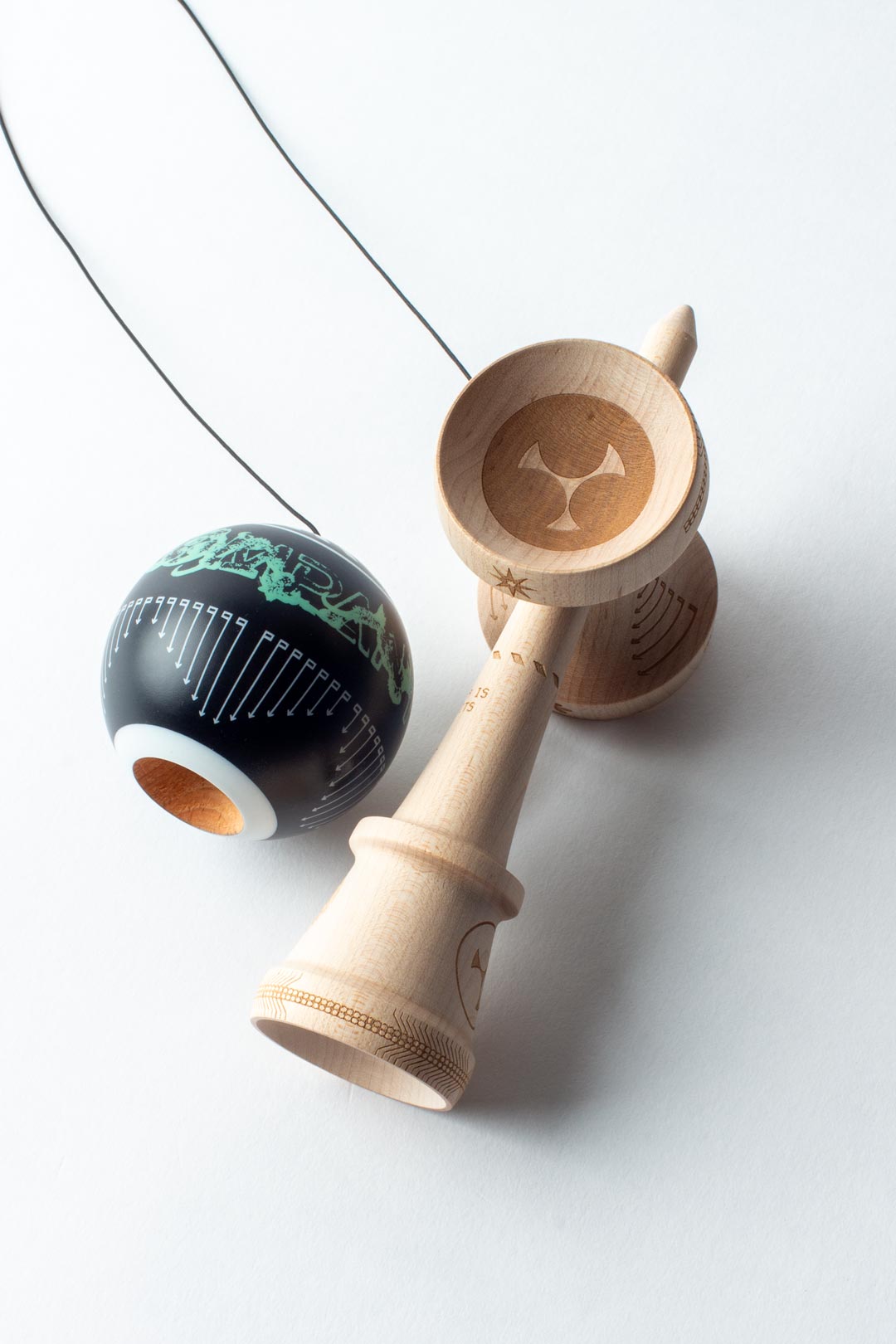 KOMPANY x SWEETS - Signature Kendama - Legend Shape - GLOBAL