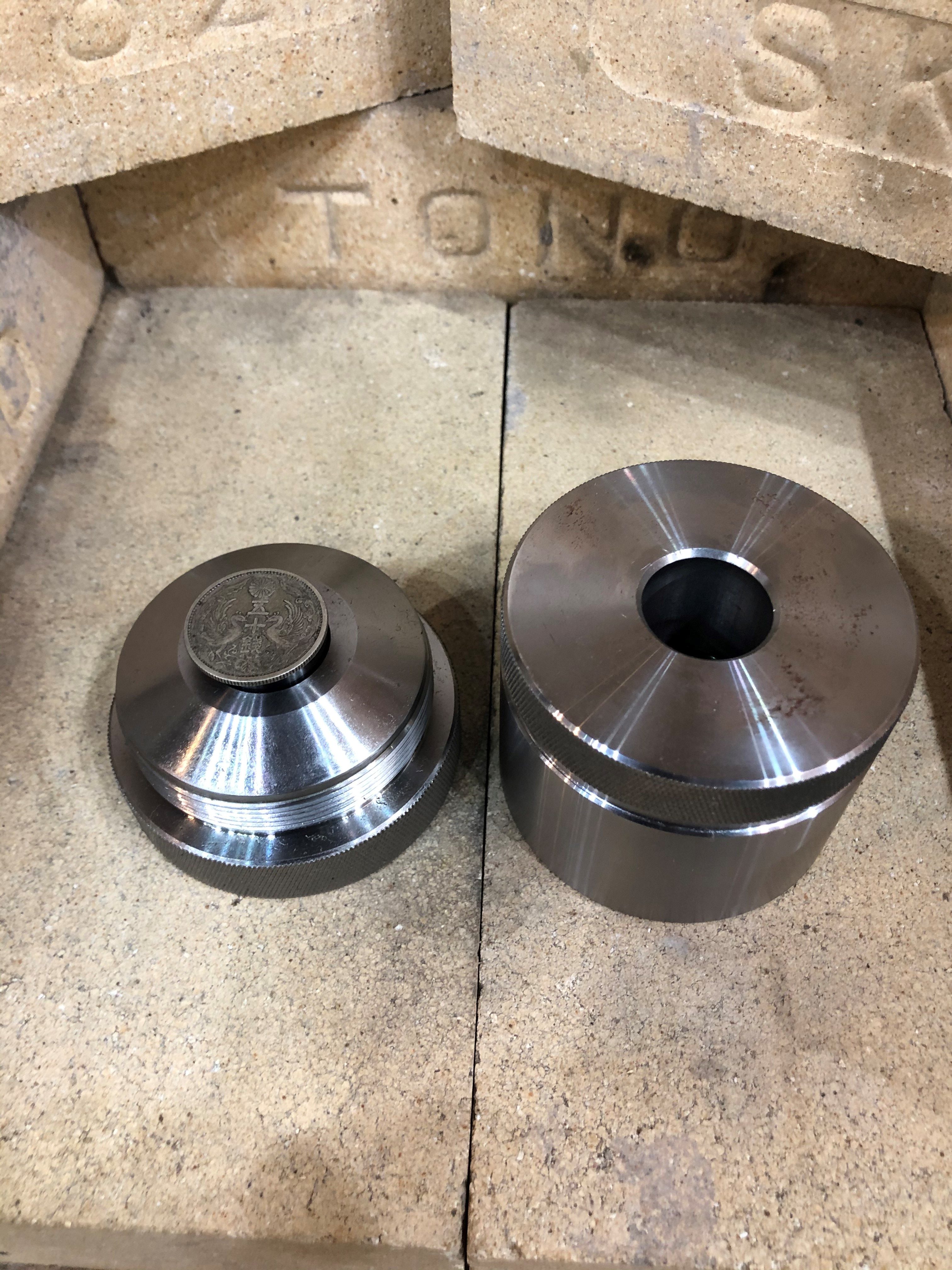 コインリング作成キット パンチアンドダイセット 黒染め無し | SWING