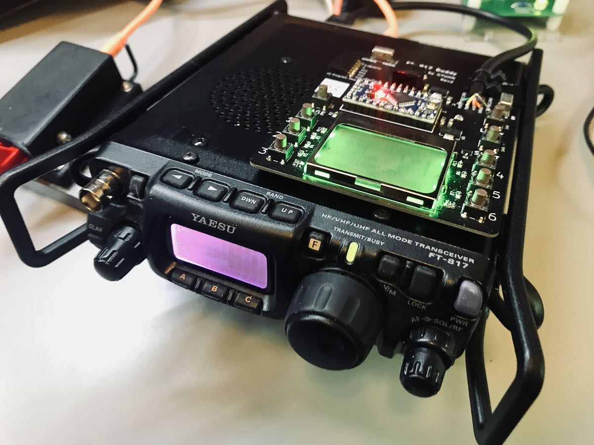 Yaesu FT-817 Companion Control Display | The SWLing Post