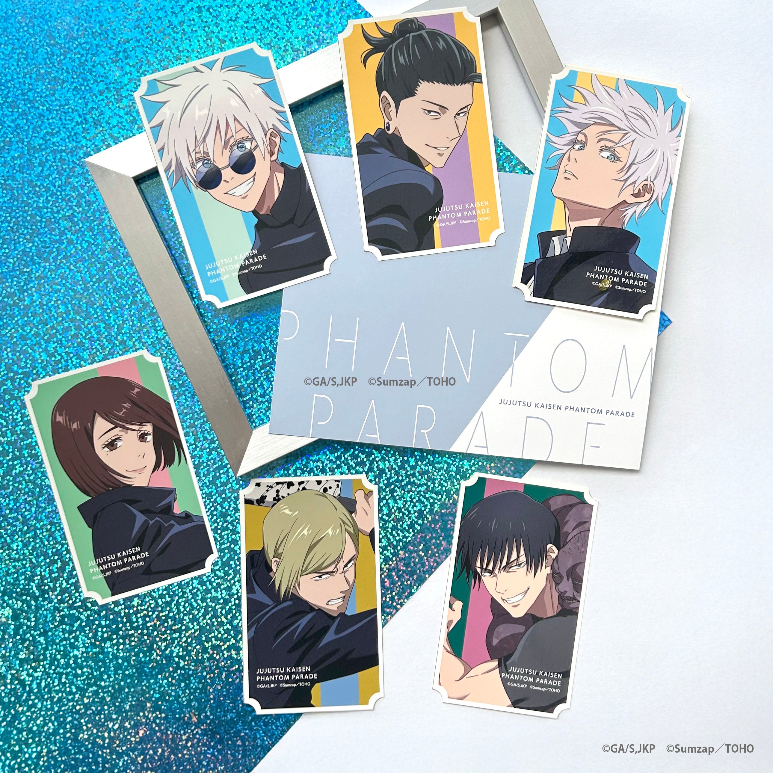 呪術廻戦ファントムパレード 缶バッジ・ステッカーセット 連携必殺