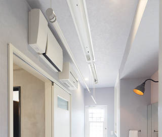 室内物干しユニット ホシ姫サマ | 未利用空間活用 | 室内ドア