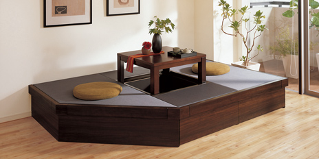 掘座卓 | 未利用空間活用 | 室内ドア・フローリング・収納 | Panasonic