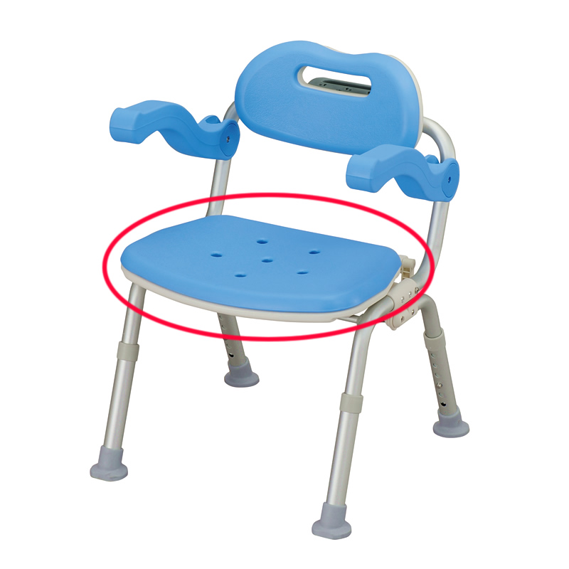 シャワーチェア 座面クッション ブルー - VAL4170112A - ハイ・パーツ