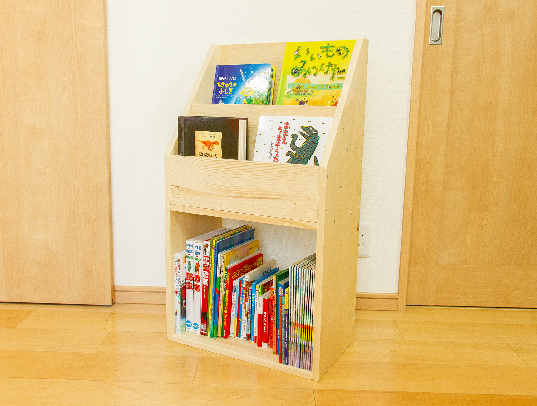 子供の絵本棚をDIY！ワンバイ材で作る設計図と手順 | sumica
