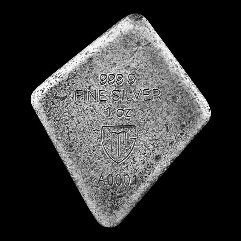 Germania Mint 1 oz Cast Silver Bar Rune Series - DAGAZ – SM