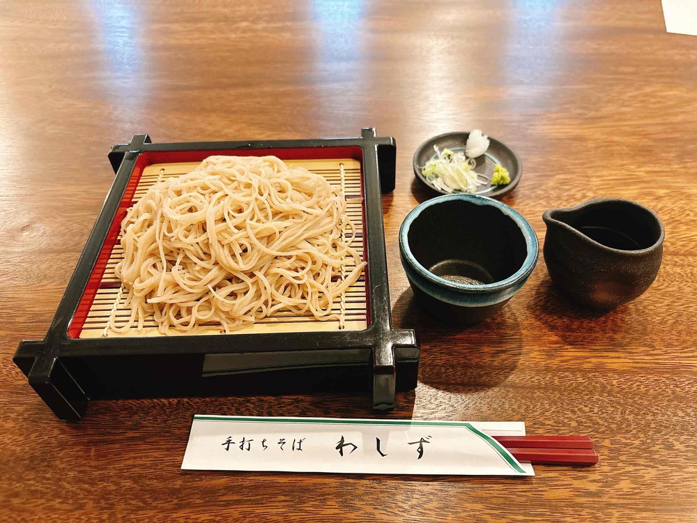 蕎麦の鮮度を感じられるお蕎麦屋さん！厚木市厚木町の 手打ち蕎麦 わし