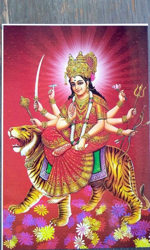 ポストカード：ドゥルガー