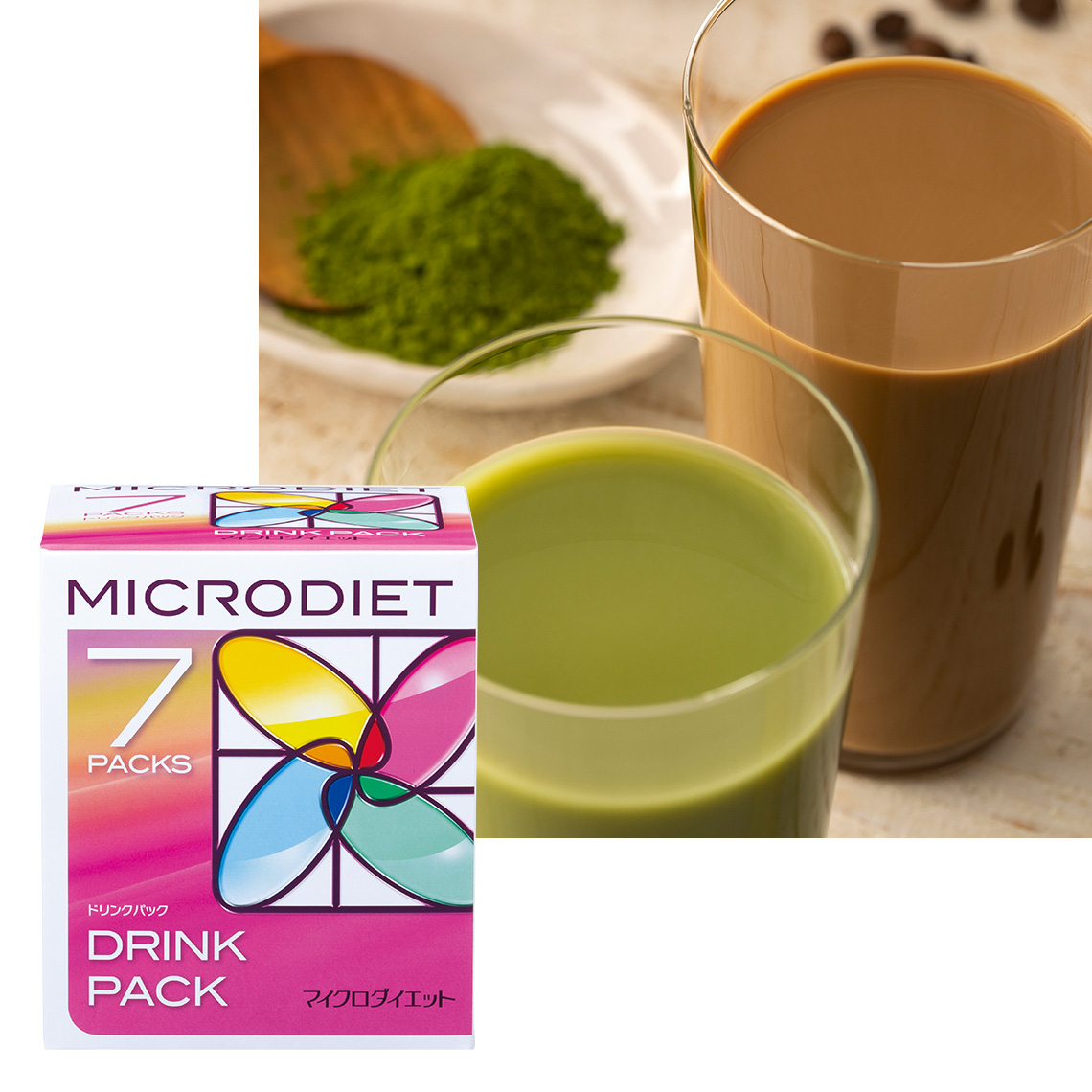 マイクロダイエット ドリンクミックスパック7食｜栄養バランスとおいし