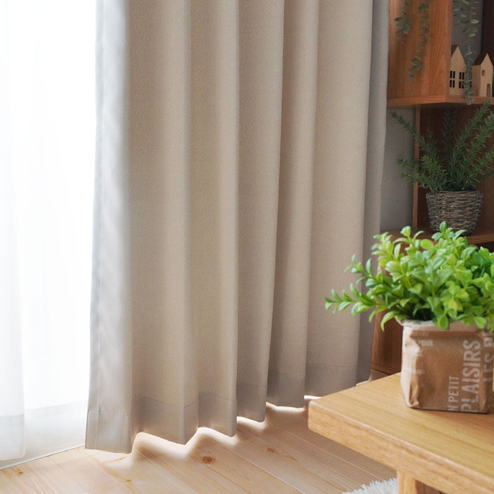 4P既製｜10サイズ 1窓まるごと完成！高機能遮光＋遮熱ミラーレース4枚