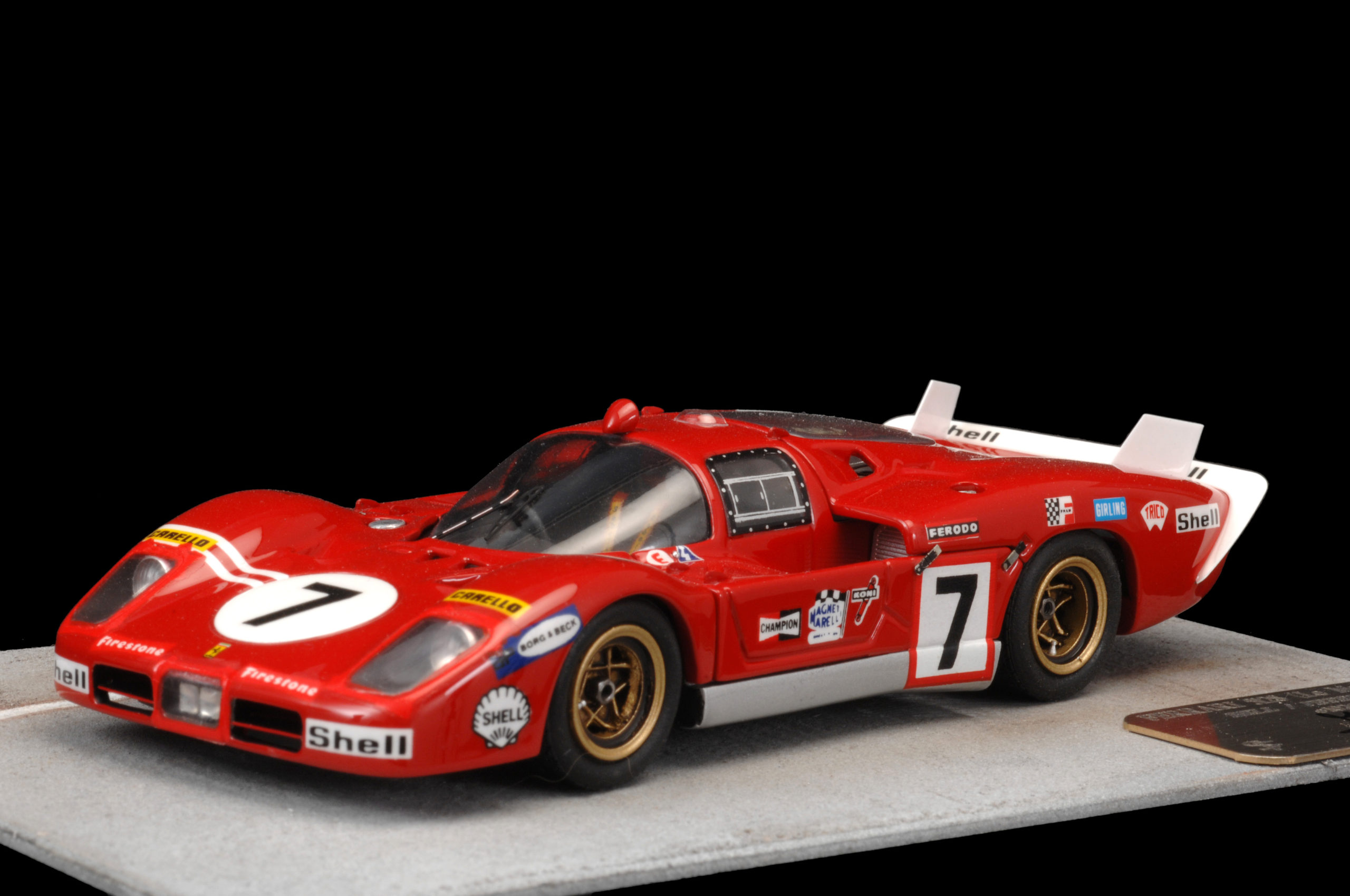 Ferrari 512S (1970) 1/43 #7 Le Mans - Suber Factory
