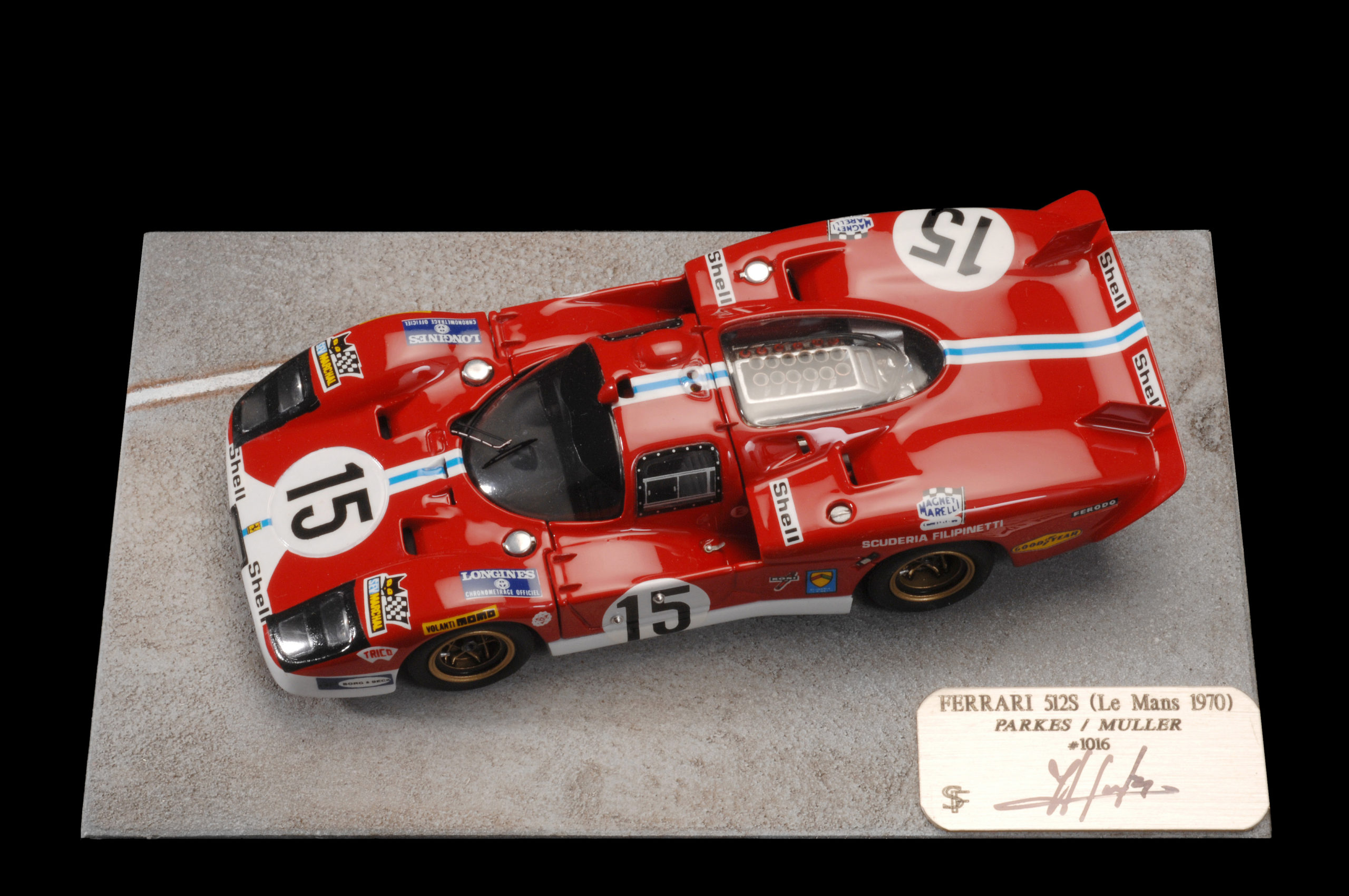 Ferrari 512S (1970) 1/43 #15 Le Mans - Suber Factory