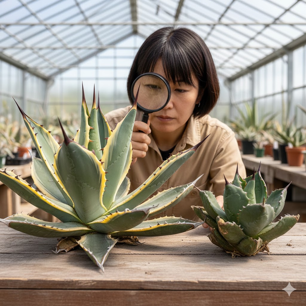 アガベリップルエフェクト偽物の見分け方！本物の特徴と違いを解説