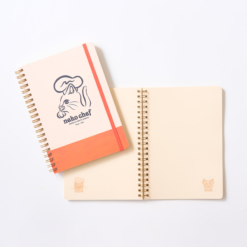 ネコシェフ リングノート: PRODUCTSお菓子・スイーツの通販サイト シュ