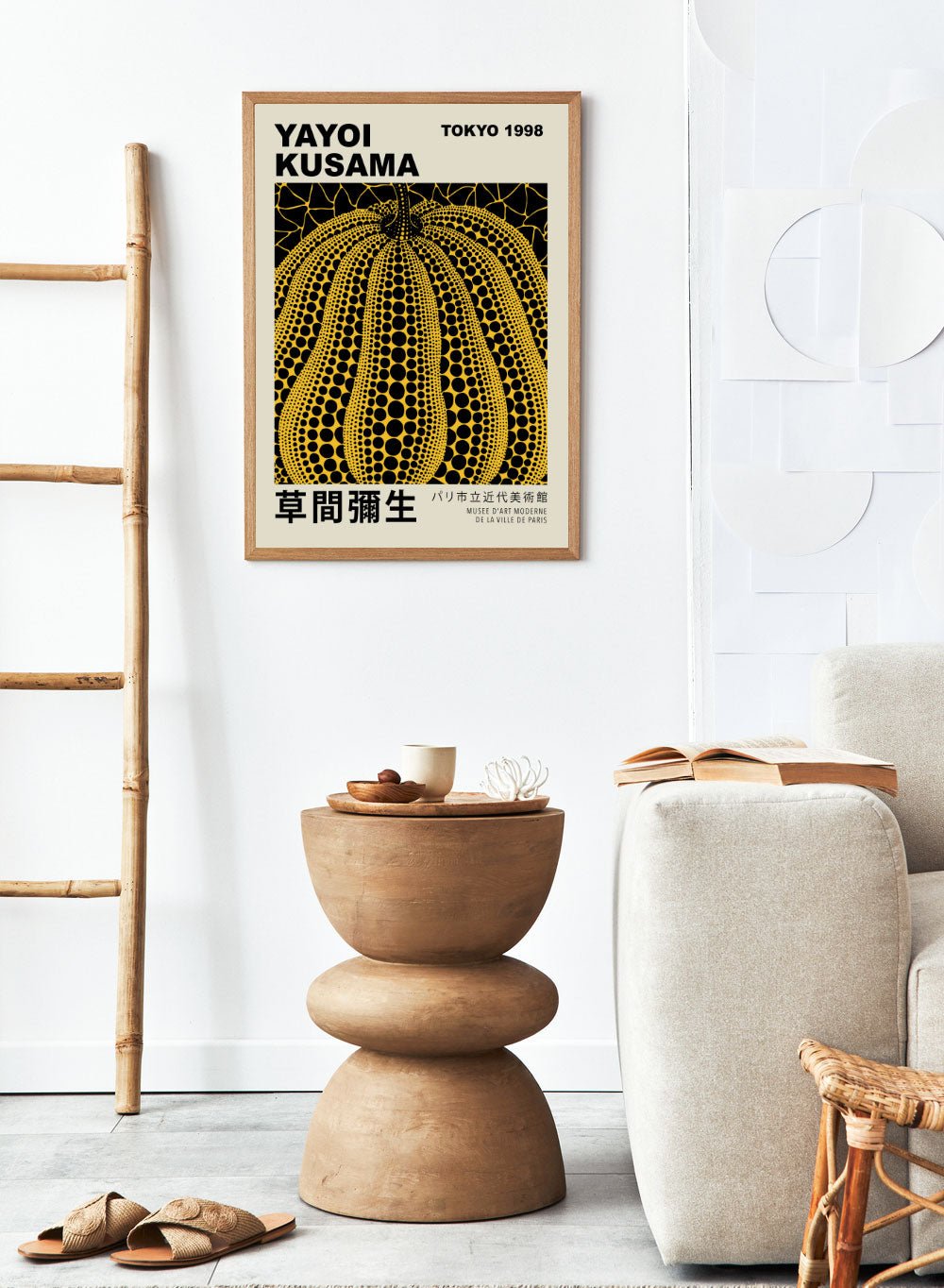 Yayoi Kusama 草間彌生 Pumpkin Forever Exhibition Poster Japanese