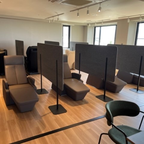 WORKER PARTITION W1800 H1250 BLACK | SUGIYAMA | Japanese