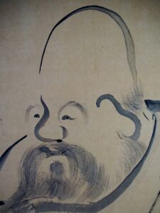 骨董水妖｜池大雅筆 南極寿星図