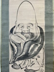 骨董水妖｜池大雅筆 寿老図