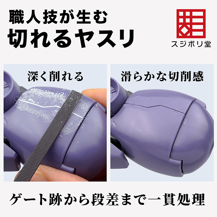 極細、極薄、精密ヤスリ。ガンプラ、フィギュア、プラモデルにおすすめ