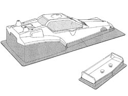 ホーネット ボディ・ウィング ※アフターパーツ※ [19805020] - スーパー