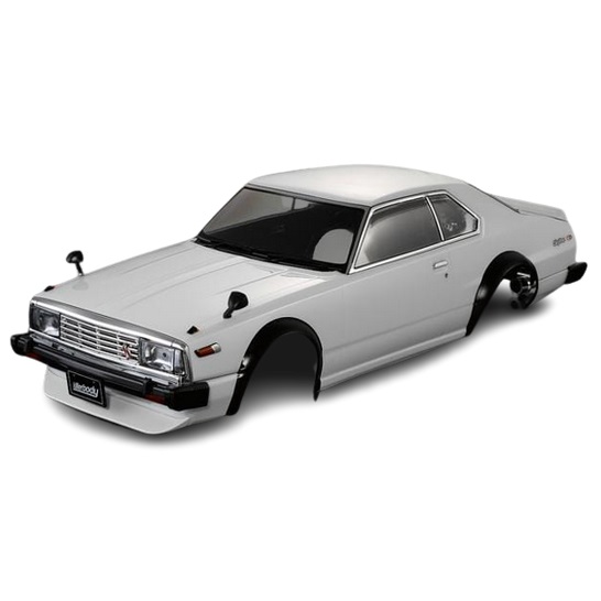 1980スカイラインハードトップ2000ターボGT-ES塗装済ボディ(白) [48676