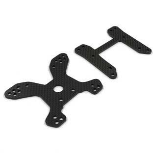 スーパーアスチュート カーボンシャーシプレートセット [XS-TA29094