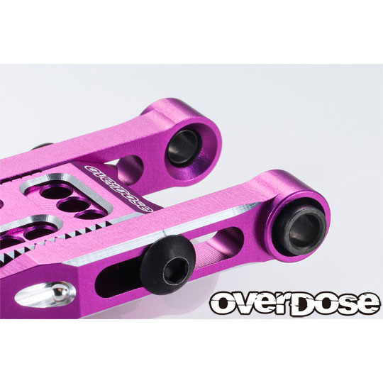 アジャスタブルアルミリヤサスアーム Type-3(For OD / レッド) [OD2856