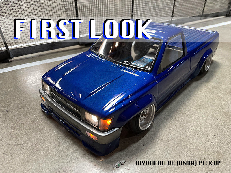 FIRST LOOK: PANDORA HILUX TRUCK (89-94 PICKUP) RN80 – Super-G R/C