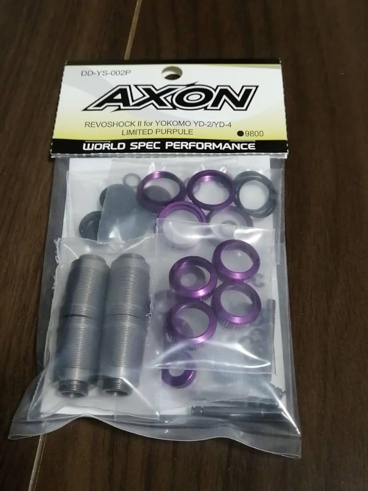 PURPLE Revoshock II Damper Kit For Yokomo YD-2 [AXON] DD-YS-002P