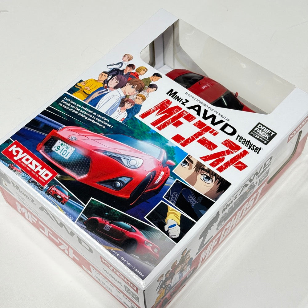 MINI-Z AWD MA-020 Toyota 86 MF GHOST FRS Initial-D Readyset RTR