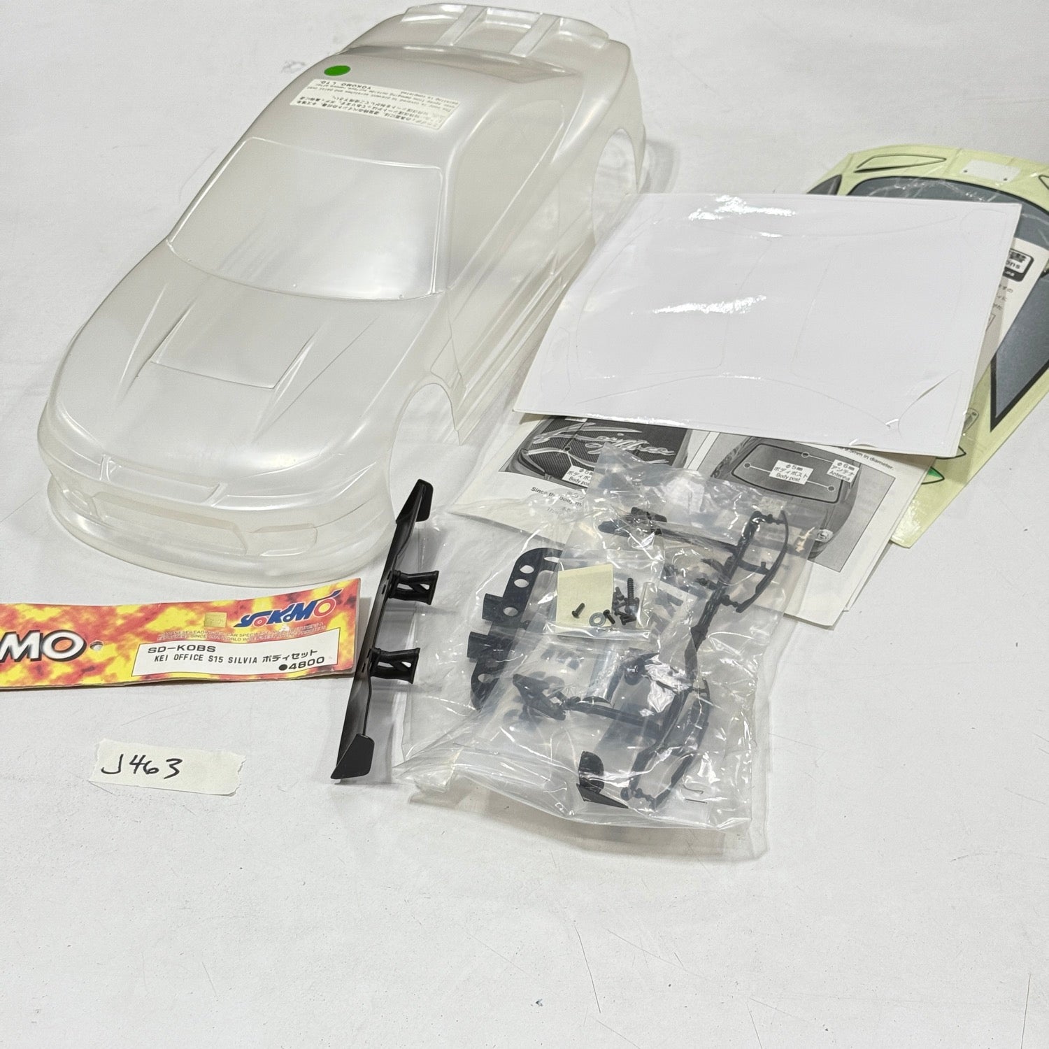 Nissan S15 Silvia Kei Office w/ Muffler, Wipers, Mirrors Wing, 1