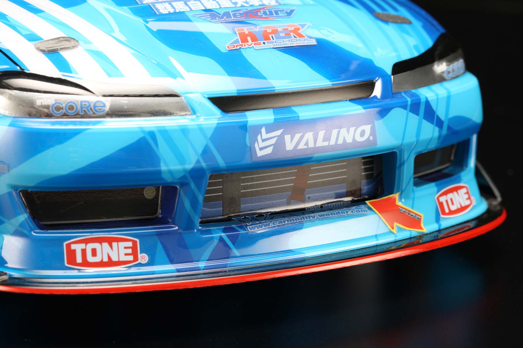 MERCURY SAYAKA Spl. NISSAN S15 SILVIA Drift 1-10 Body Set [Yokomo