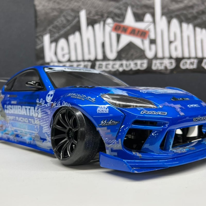 SHIBATA GR86 FD JAPAN 1-10 RC Drift Body 200mm wide [SHIBATA