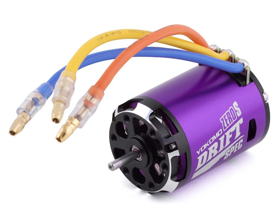 ZERO-S DRIFT SENSORED BRUSHLESS MOTOR (10.5T-13.5T) RED PURPLE