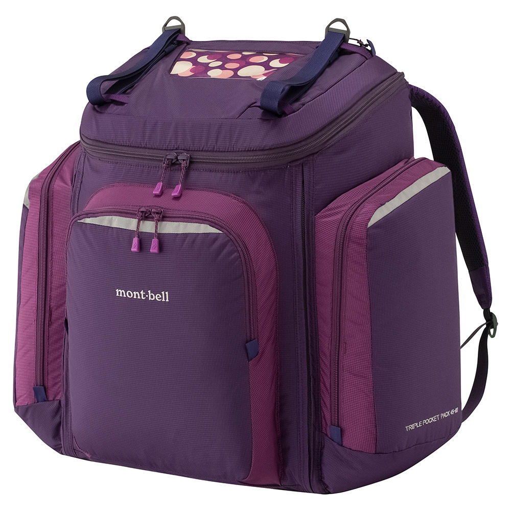 トリプルポケットパック 45‐60 ｜ オリジナルプリント ｜ モンベル