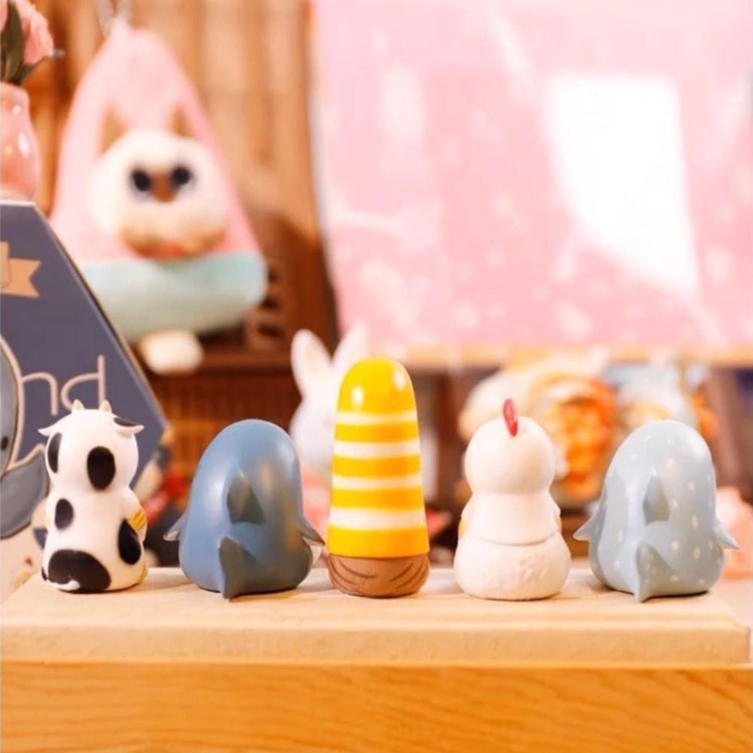 Mofusand Interior Mini Figures – Complete Set of 5 – Suteki Gifts