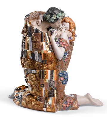 リヤドロ】【接吻】【限定品80体】【絶版】【グレス】【ハイポーセリン