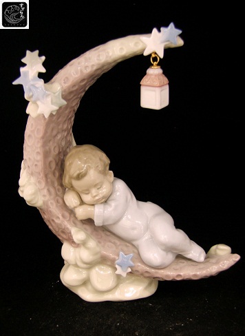 リヤドロ】【お月様のベット】【6479】