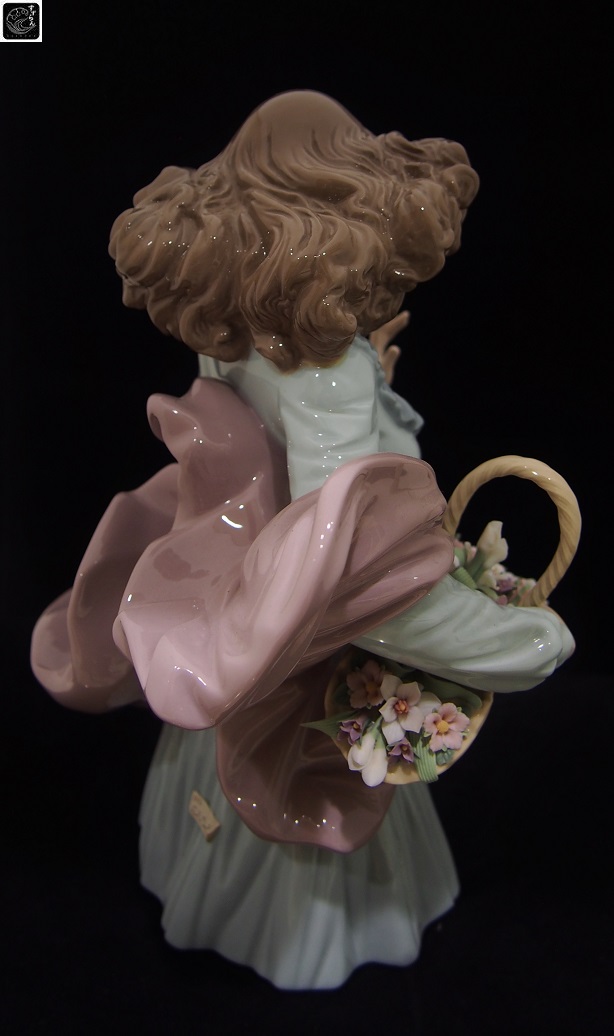 リヤドロ】【花と少女】【絶版】【6252】