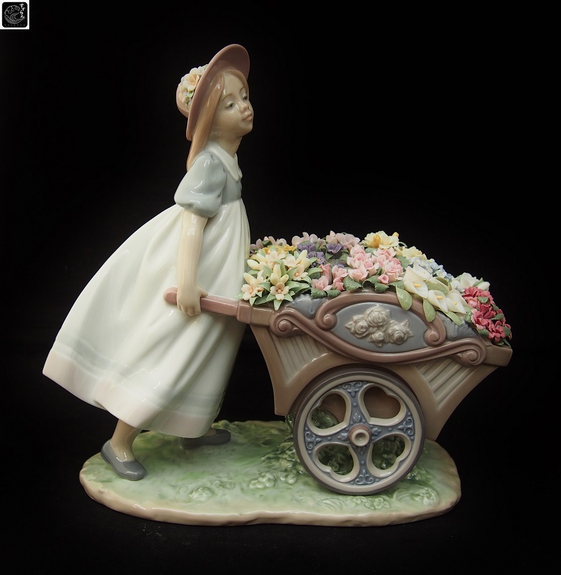 リヤドロ】【可愛いお花屋さん（百貨店仕様）】【絶版】【7221】